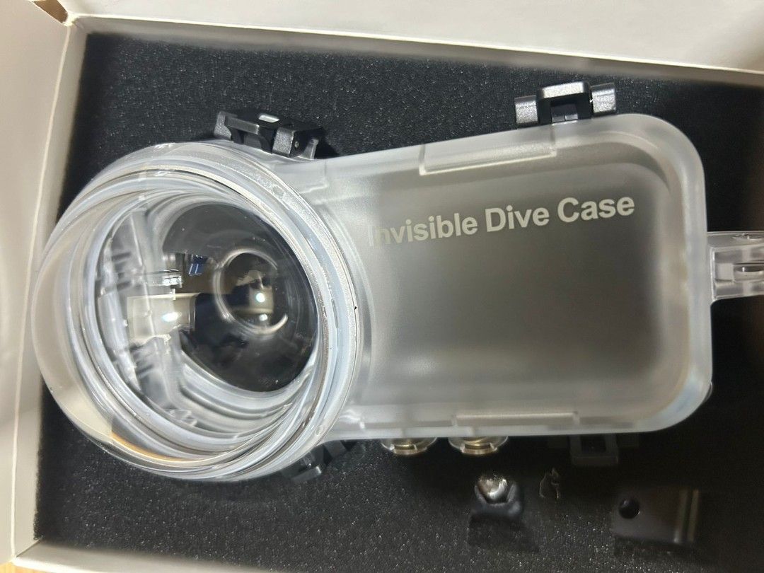 Insta360 X3 Invisible Dive Case (Category: Camera Bags & Carriers) located in Makati City. Submitted by estrellasfashion (Listing ID 1402988768, Image 3). Description: Fully Invisible Dive Case For Insta360 X3 Waterproof Housing Shell 50m Underwater Protector Cover OEM OEM brand, Almost the same as the original 1.Make sure your X3 has firmware v1.0.80 or above 2. Enabled Dive Case Mode on X3 3. Make sure update the app and Studio to the latest ve