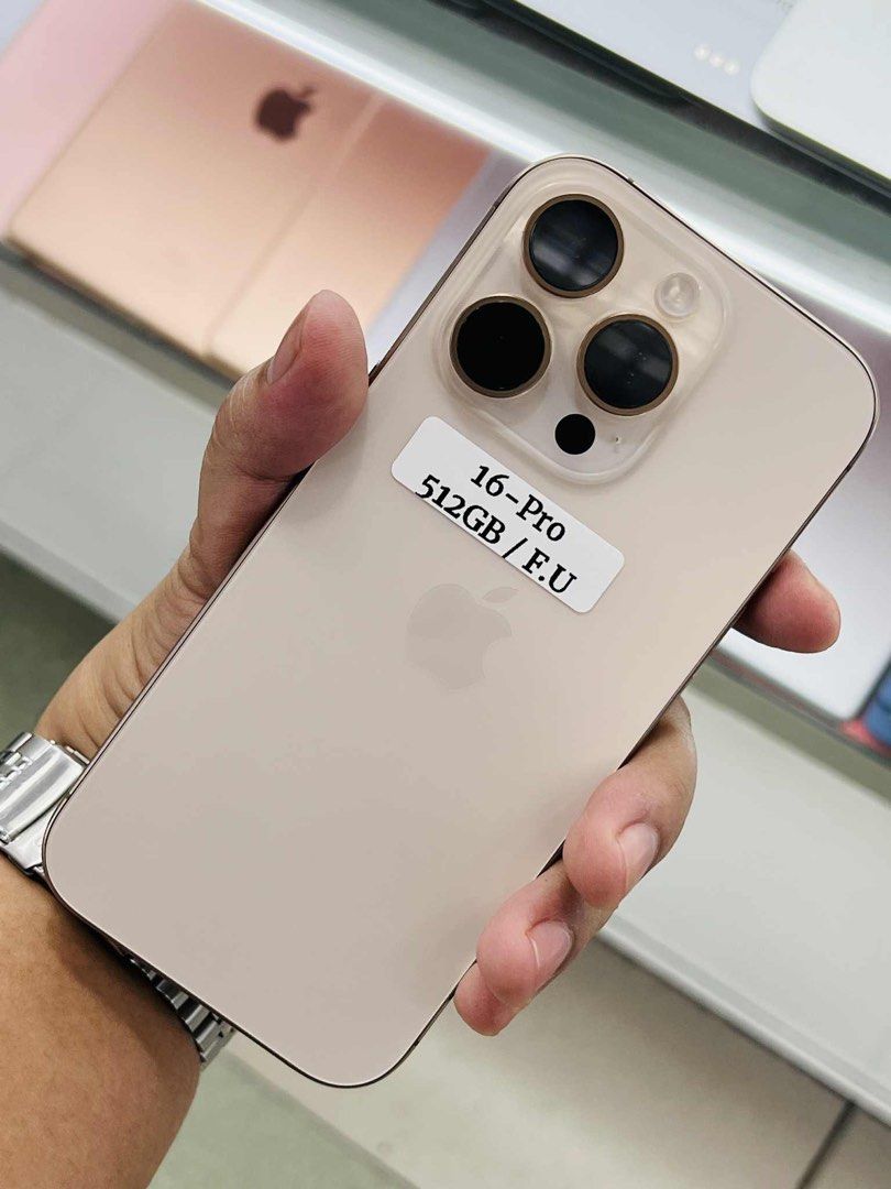 Iphone 16 Pro 512gb 100% batt FU No issue (Category: iPhone 16 Series) located in San Juan City. Submitted by javedsgadgetshop (Listing ID 1402964877, Image 2). Description: INSTALLMENT OPTIONS : SPAY LATER / GGIVES / CREDIT CARD! WE BUY AND SELL SO PWEDE MAGBINTA OR SWAP ! Quick Specs : 💵 Iphone 16 Pro •512gb •JP Variant •100% batt health •Factory Unlock •98% Smoothness •No hidden issue | No Repaired •100% Authentic | Not Refurbished •w/ OEM Ch
