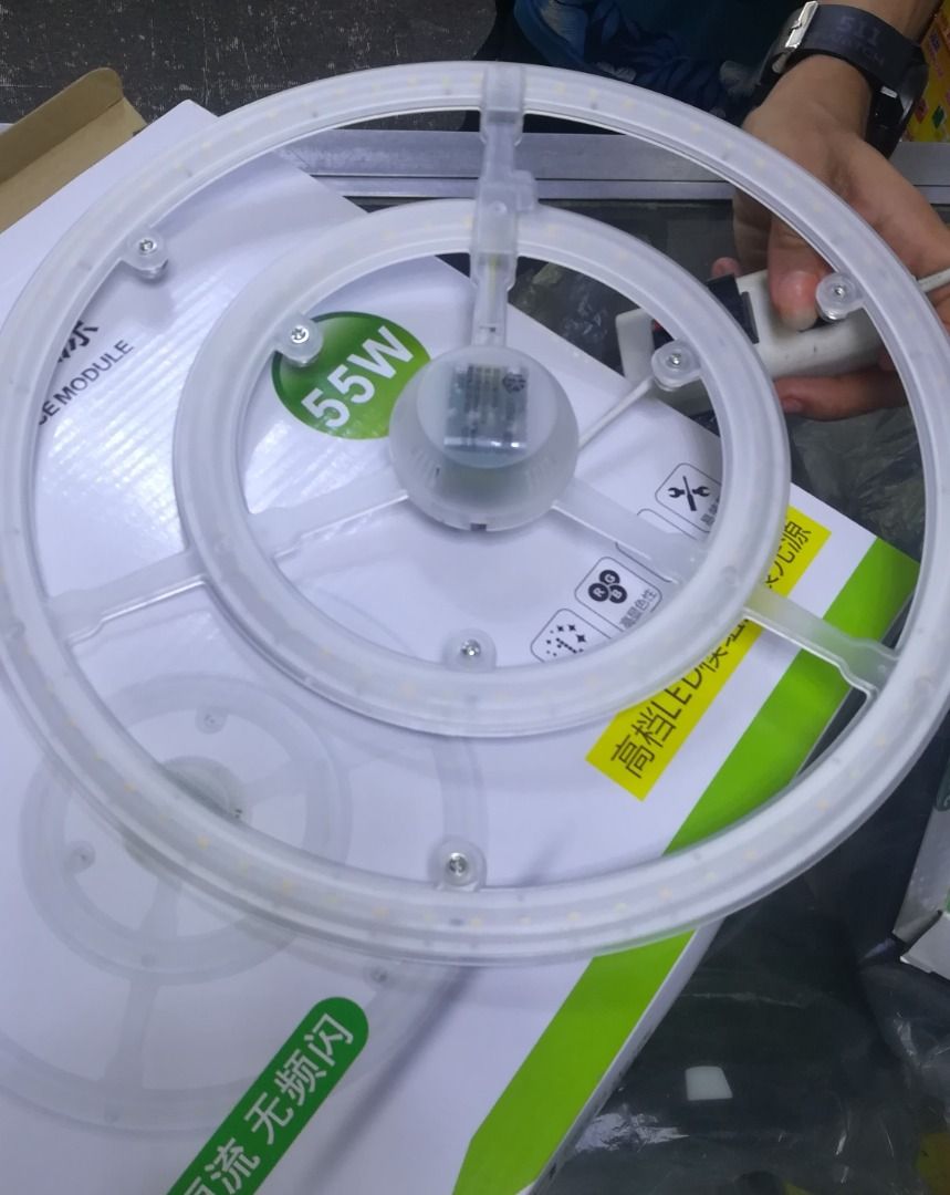 LED Module Magnetic Replace Ceiling Light White and Warm White LED Light 55 Watts (Category: Lighting) located in Manila. Submitted by toplen (Listing ID 1402865112, Image 2). Description: Watts: 55w Light color: White, Warm white Size: 30cm Shape: Round Light source: LED LED chip: SMD LED chip Voltage: 220V Round LED module light Installation method: Magnet Usage: Light source of lamp High Brightness Energy Saving Brand new Quality product.