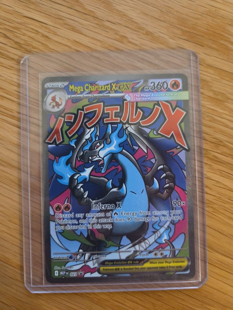 Mega Charizard X EX Black star promo, Hobbies & Toys, Toys & Games on  Carousell