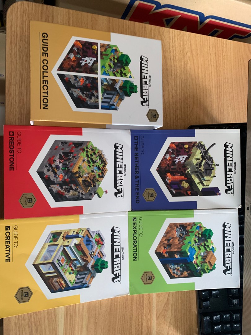 Minecraft Blue Guide Book Minecraft Guide Collection Books, Hobbies & Toys, Books & Magazines ...