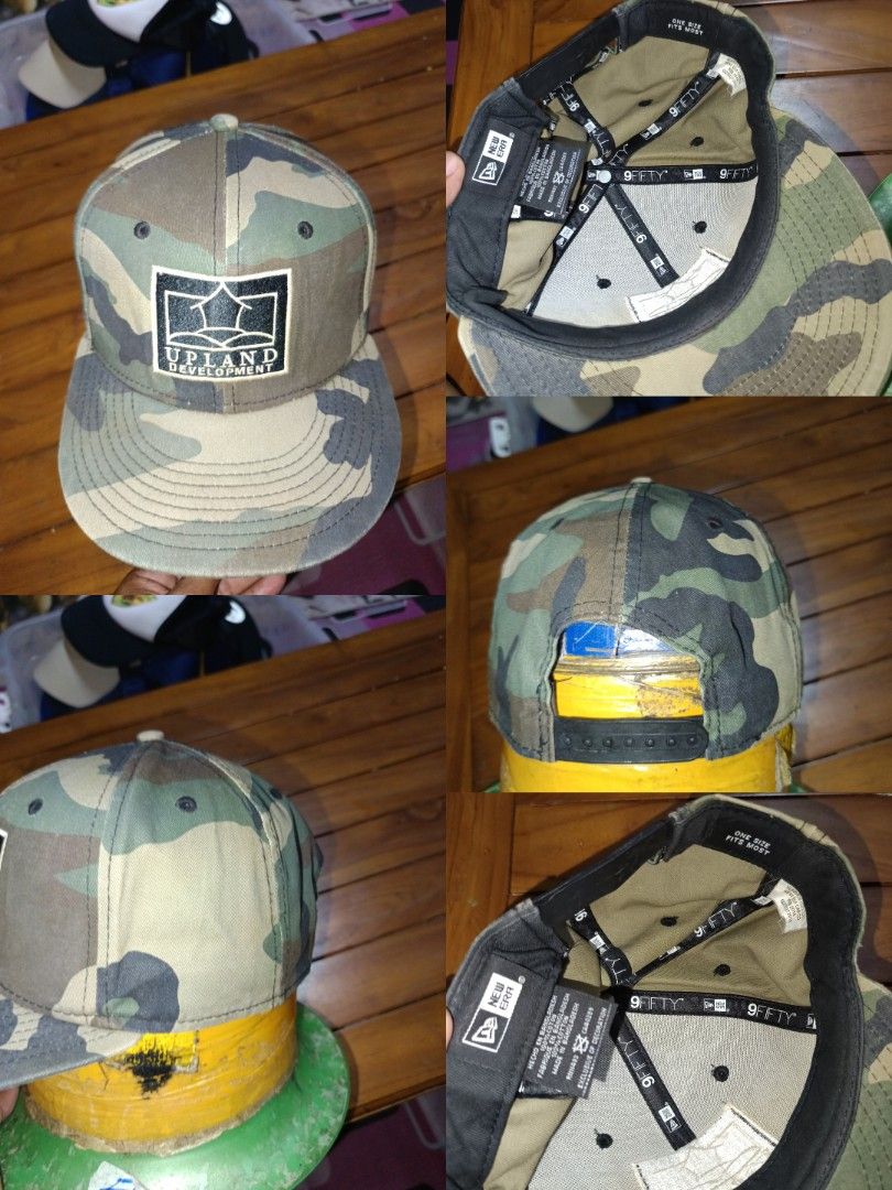 New Era Upland Development Camo Cap, Men's Fashion, Watches ...