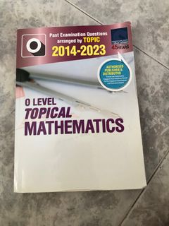 O Level Mathematics Topical Series, Hobbies & Toys, Books & Magazines ...