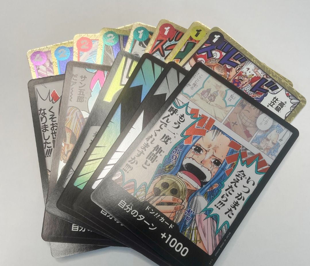 One Piece Card Game - Assorted Cards (Japan Original)_Metalic, Hobbies ...