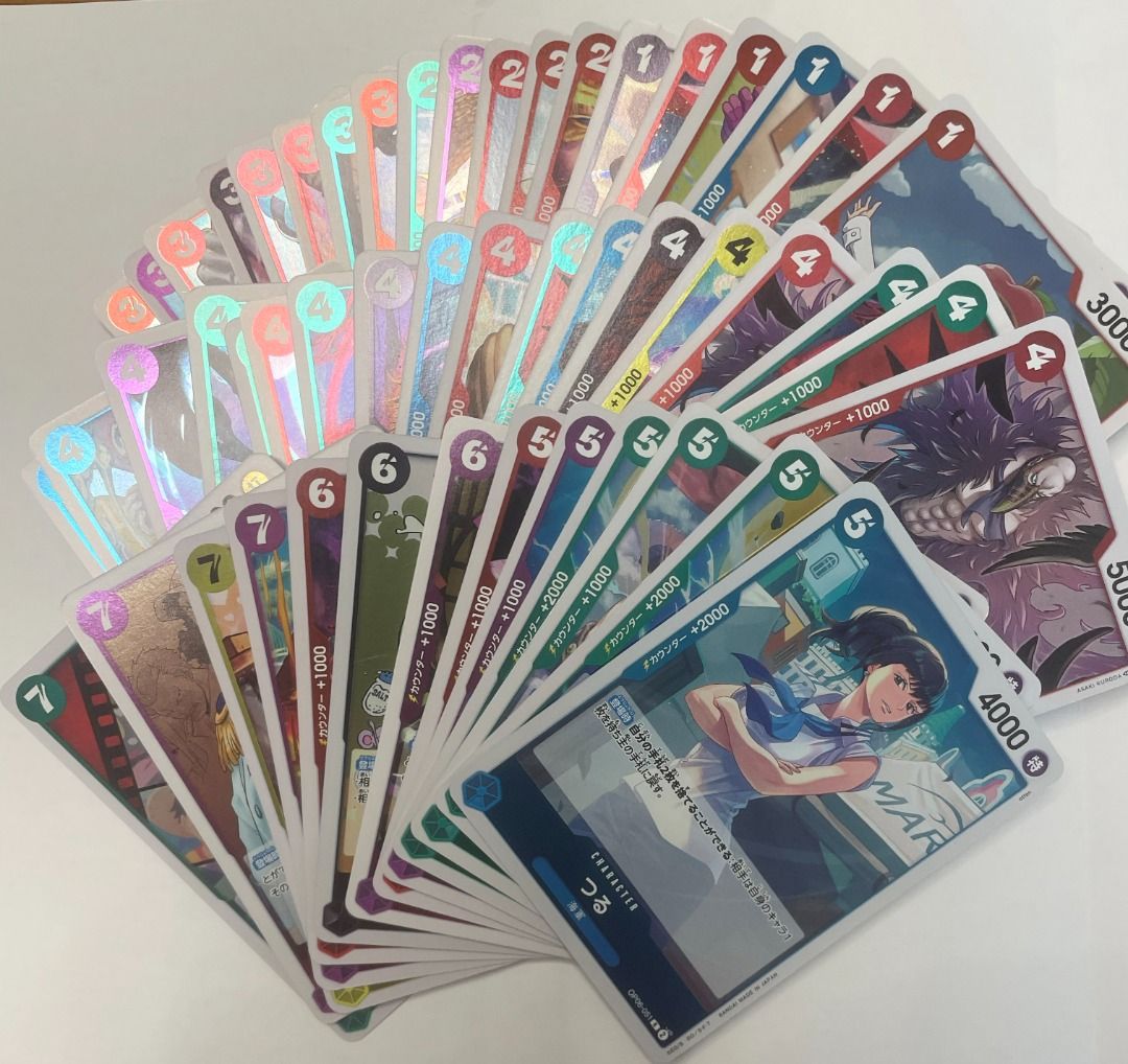 One Piece Card Game - Assorted Cards (Japan Original)_Metalic, Hobbies ...