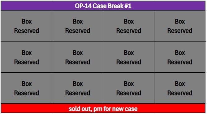 One Piece OP14 Booster Box Preorder / One Piece Card Game OP-14 Booster Box  [CaseBreak], Hobbies & Toys, Toys & Games on Carousell