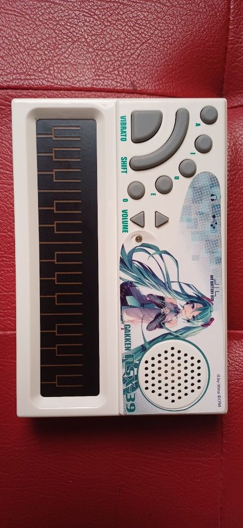 Pocket Miku Synthesizer (Category: Musical Instruments) located in Manila. Submitted by kahlen36985 (Listing ID 1402928202, Image 3). Description: Comes with an attached stylo. Does not come with the original box, but it's the authentic working Pocket Miki from Japan. .