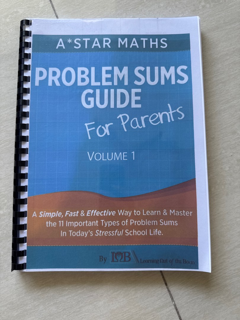PSLE Math Formula & Problem Sums Guide, Hobbies & Toys, Books ...