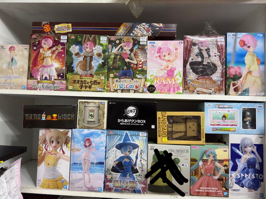 Re: Zero Ram (Category: Figurines & Statues) located in Rizal. Submitted by sefiroth (Listing ID 1402974846, Image 1). Description: For sale Ram and anime figurines From Japan Price range from 450 - 750 Dm me for inquiries Location Cainta Rizal.