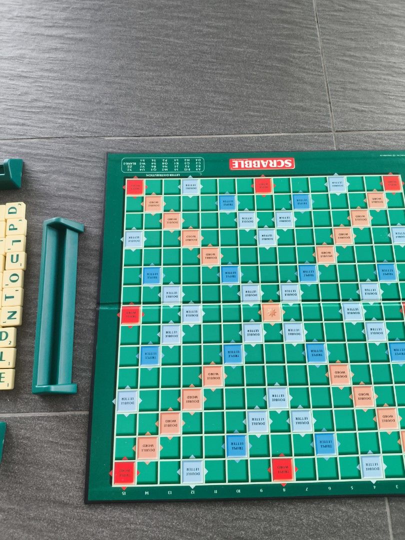 Scrabble Components Scrabble Original Board Game, Hobbies & Toys, Toys & Games on Carousell