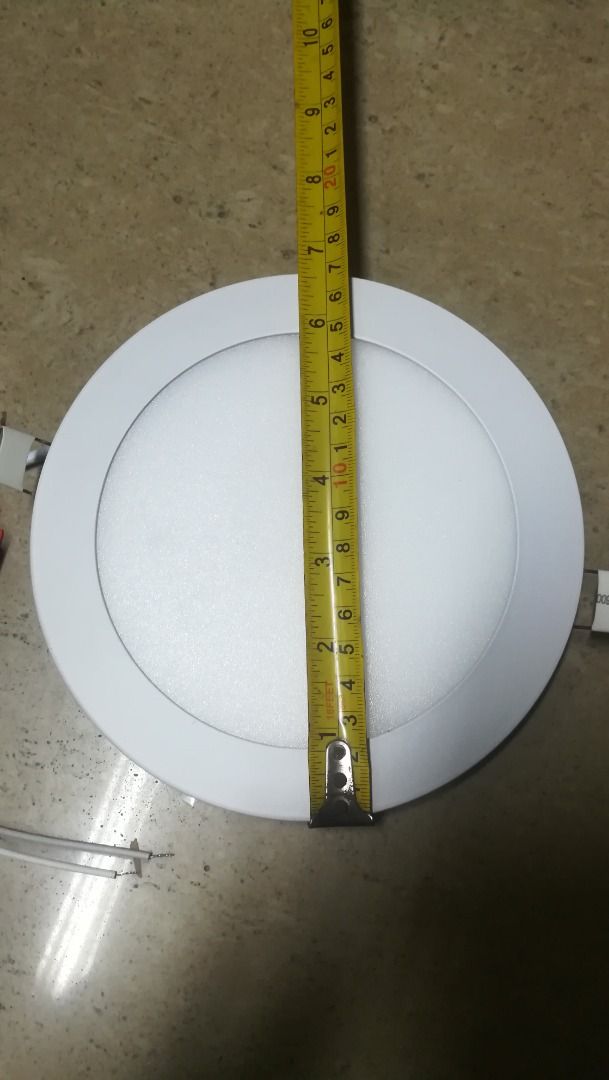 Slim Round/Square LED Panel Light Warm White 12w (Category: Lighting) located in Manila. Submitted by toplen (Listing ID 1402855532, Image 3). Description: Color: Warm white Shape: Round, Square Watts: 12W Size: 17cm Voltage: 85~265V 50/60Hz Use good quality LED resistance light falling Highly-efficient electronics ballast ensure to long lifespan using. More than 3 times energy saving compare to traditional energy saving bulb Switch off the sourc