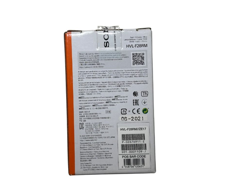 SONY HVL-F28RM Flash (Category: Flashes) located in Quezon City. Submitted by unospreloved (Listing ID 1402995435, Image 2). Description: SONY HVL-F28RM Flash – Used ONCE, Open Box Condition: Used only once ✅ Like new! Bought for ₱10,115, selling for ₱8,000. Perfect for photographers and your next vacation, get flawless shots wherever you go without paying full price. 💰 Selling for: ₱8,000 📍 Meet-up (Quezon City) or shipping available (Grab, La