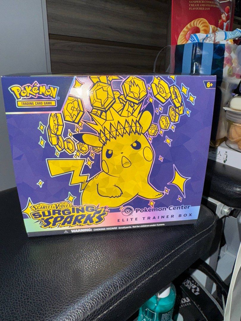 Surging Sparks PC ETB, Hobbies & Toys, Toys & Games on Carousell