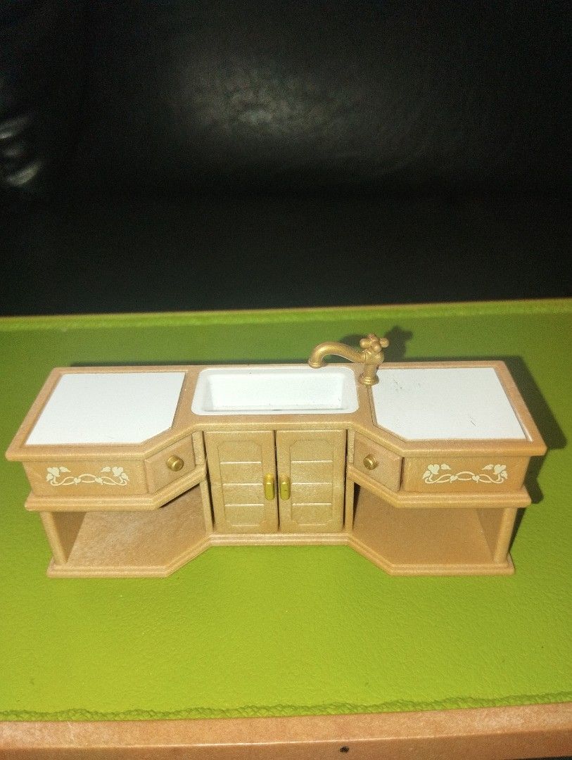 Sylvanian Families Kitchen Piano Laundry Cleaning setDesk and Chair Set (Category: Kids Toys) located in Manila. Submitted by chaypam71 (Listing ID 1402930903, Image 2). Description: preloved authentic used good condition pricelist: 1 Study Table 199 2. Study Table (sold) 3.Sink 100 4. Motorbike 199 5.Piano 150 6.cleaning Set 180.