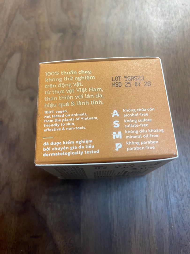 1個包平郵，2個包易寄取，3個包順豐櫃）越南the cocoon original vietnam薑黃面膜30ml, 美容＆個人護理, 健康及美容-  皮膚護理, 面部- 面部護理-