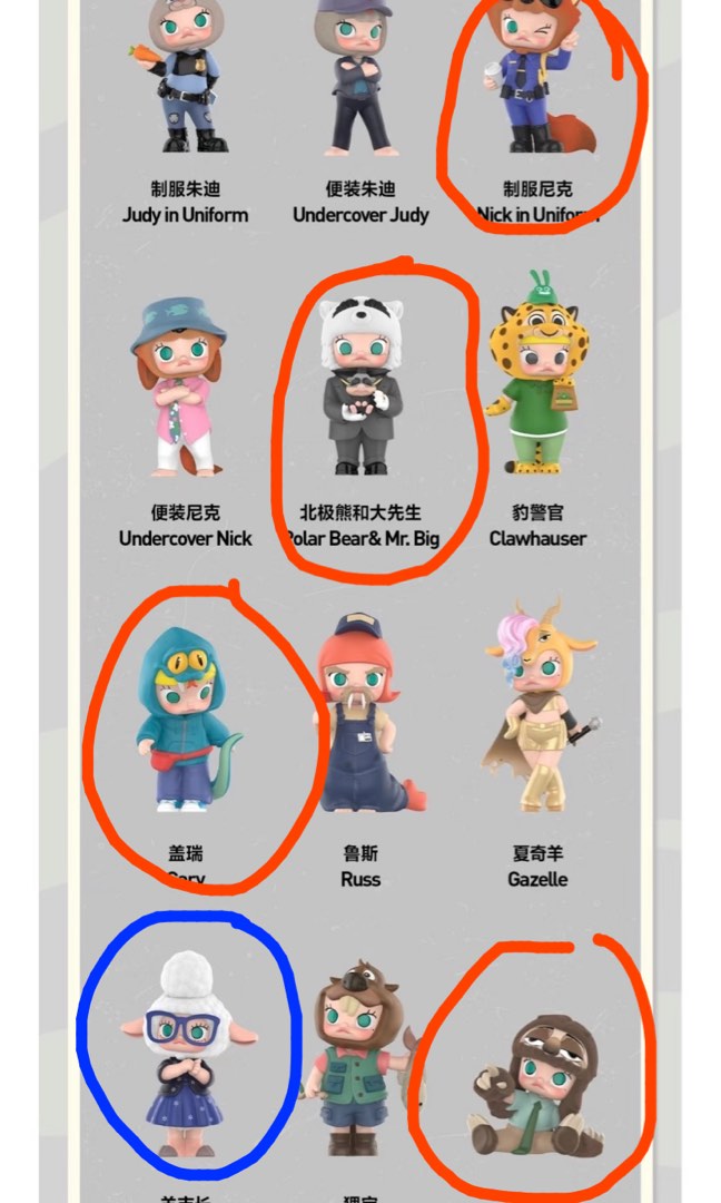 可買/交換 Molly Zootopia 系列盲盒 瘋狂動物城 羊市長, 興趣及遊戲, 玩具 & 遊戲類 - Carousell