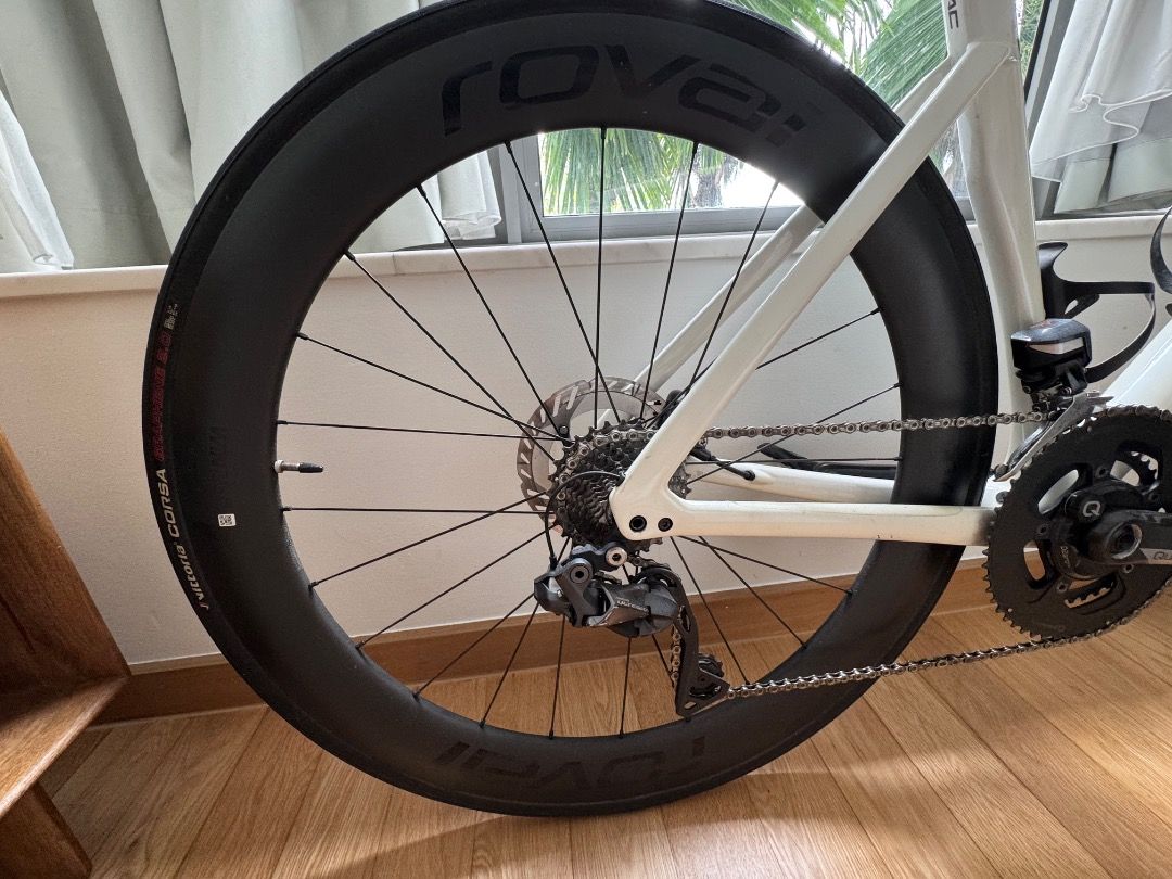 🚴‍♂️ Specialized Tarmac SL7 – Ultegra Di2, Roval CLX, Quarq Power Meter (56 FRAME) (Category: Bicycles) located in Singapore. Submitted by haydenleo (Listing ID 1403098901, Image 3). Description: 🚴‍♂️ Specialized Tarmac SL7 – Ultegra Di2, Roval CLX, Quarq Power Meter Price: S$7000 Location: Sentosa Immaculate Specialized Tarmac SL7, fully upgraded and stored indoors. Built for speed and precision — aero, light, and responsive. Never crashed, re