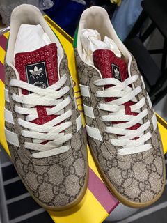 adidas gazelle silver green womens Gucci X Adidas Purple Velvet Gazelle Sneakers, Size 38 w/ Box – OLIVER'S main image 0