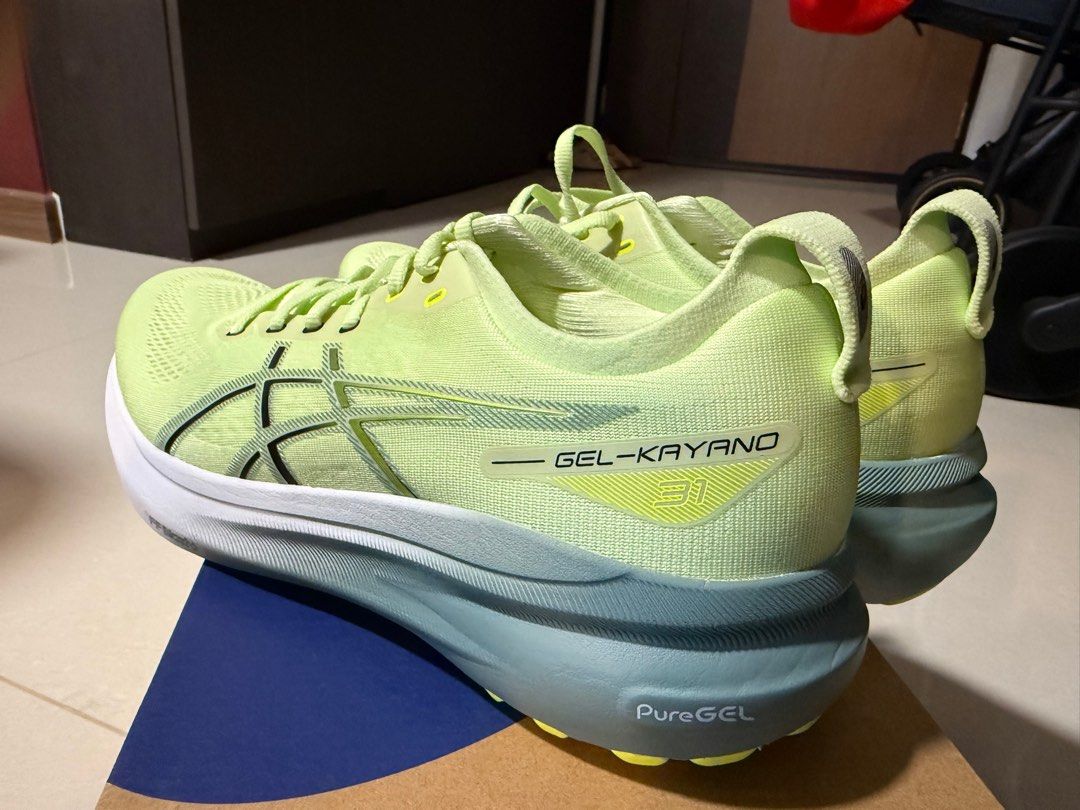 ASICS Men's Gel-Kayano 31 Sneakers - Cool Matcha/Celadon (Category: Sneakers) located in Singapore. Submitted by flyabv (Listing ID 1402950322, Image 2). Description: Bnib, never worn before.