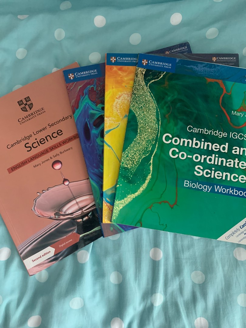 Cambridge Lower Secondary & IGCSE Science Workbooks, Hobbies & Toys ...