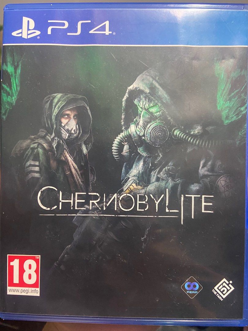 Chernobylite - PS4 (Category: PlayStation) located in Antipolo. Submitted by saita22 (Listing ID 1403221689, Image 1). Description: - Chernobylite for PlayStation 4 - Special Retail Edition - Region: 2 Includes: - In-game digital map of the exclusion zone - Digital artbook - Genre: Sci-fi survival horror RPG - Set in a 3D-scanned Chernobyl Exclusion Zone.