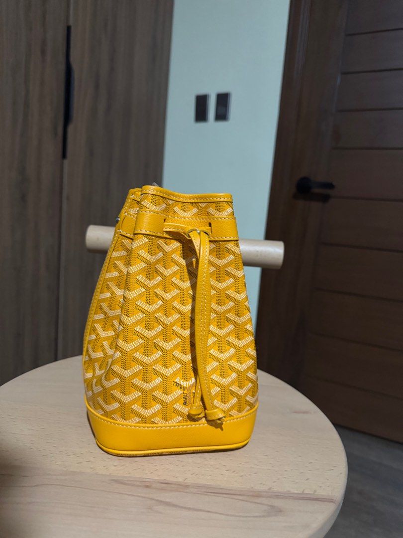 Goyard Petit Flot Yellow (Category: Luxury Bags & Wallets) located in Rizal. Submitted by shopaholicsnook (Listing ID 1403200269, Image 1). Description: Brand new and authentic. Bought from Tokyo.