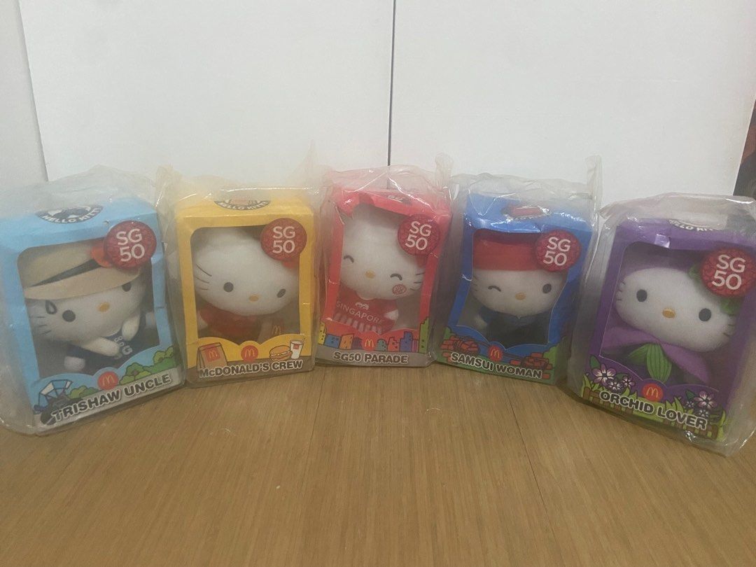 Hello Kitty Singapore 50th Anniversary - Limited Edition (Category: Vintage Collectibles) located in Calamba. Submitted by rockingham (Listing ID 1403069902, Image 1). Description: All are for Sale as a whole set. Brand new and with original plastic and box packaging. Sealed and never been opened. Originally purchase in Singapore.