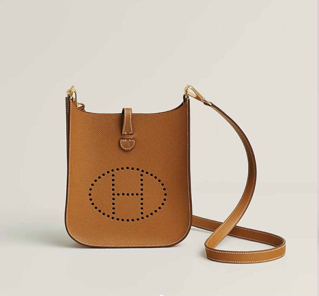 Hermes Evelyne 16 Sellier (Category: Luxury Bags & Wallets) located in Quezon City. Submitted by newbieandoldie (Listing ID 1403130486, Image 1). Description: - Authentic Hermes Evelyne TPM - Color: Gold - Iconic perforated 'H' logo - Gold-toned hardware - Epsom leather Comes complete with box , paperbag and original receipt. .