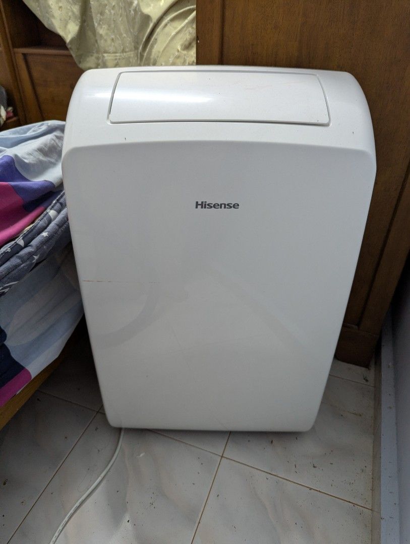 Hisense 1.5HP Portable Air Conditioner (Model: AP12NXG, R32 Gas), TV ...