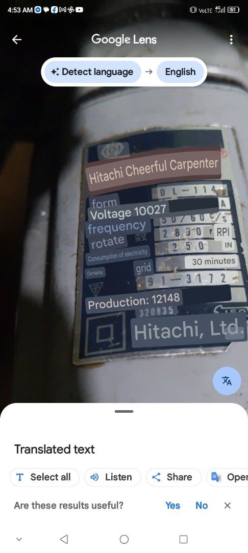 Hitachi DL-114 Electric Planer 110v (Category: Construction Tools & Equipment) located in Manila. Submitted by redvins01351725 (Listing ID 1403207775, Image 2). Description: North Fairview QC All units from Japan orig 110v We deliver via Lalamove payment via gcash or Lalamove we do COD We ship to any point of Luzon Visayas and Mindanao via LBC we do COD no to COP.
