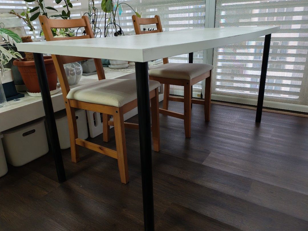 IKEA Table Legs, free table top, Furniture & Home Living, Furniture ...