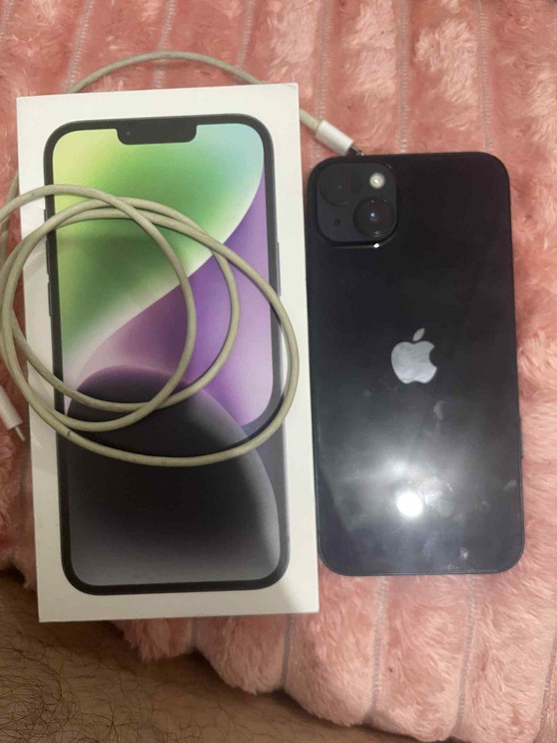 IPHONE 14 PLUS SMART LOCK (Category: iPhone X Series) located in Bulacan. Submitted by markedson (Listing ID 1403083033, Image 2). Description: 14 plus 84% batt health smartlock.