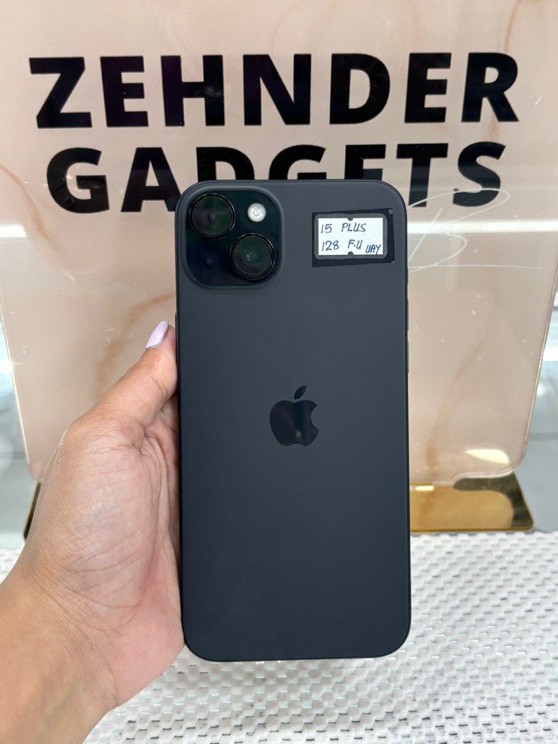 iPhone 15 PLUS 128GB OPENLINE (NTC APPROVED) (Category: iPhone 15 Series) located in San Juan City. Submitted by desireebayal96 (Listing ID 1403081820, Image 1). Description: iPhone 15 PLUS * NTC APPROVED * OPENLINE * ANY SIM * 87% BATTERY HEALTH (ORIGINAL NOT BOOSTED CAN CHECK 3UTOOLS) * 97% SMOOTH * NO ISSUE * NO HISTORY OF REPAIR * NOT REFURBISHED * FACE ID & TRUETONE WORKING * WITH CORD TYPE-C OPEN FOR COD SAME DAY DELIVERY PLUS SHIPPING FEE 