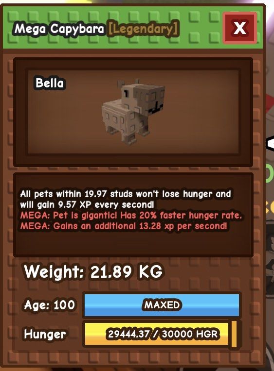 MEGA CAPYBARA GROW A GARDEN (Category: In-Game Products) located in Pasay City. Submitted by zaynmalikkkk7 (Listing ID 1403146275, Image 1). Description: Payment first via Gcash or Maya.