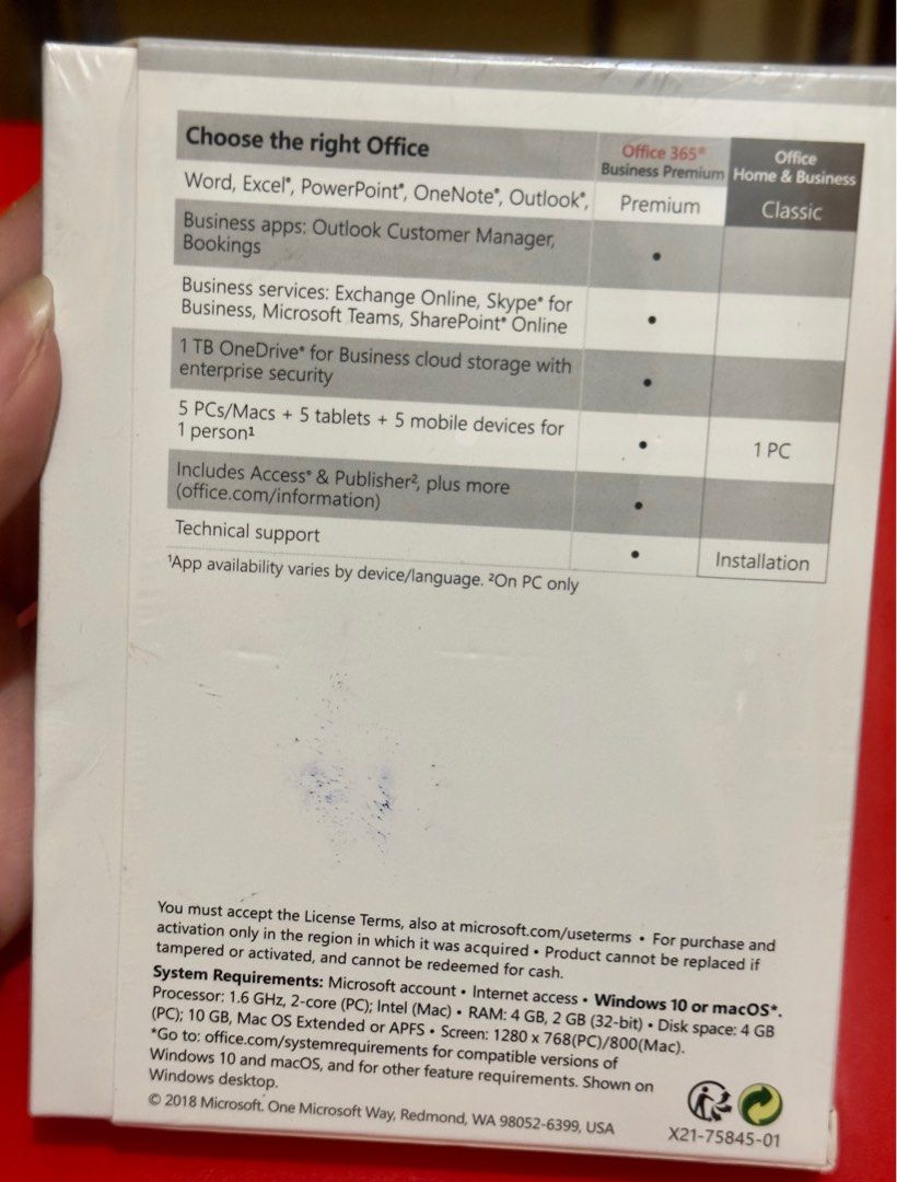 Microsoft Office Home and Business (Category: Office & Business Technology) located in Manila. Submitted by kgdecluttercloset (Listing ID 1403209201, Image 3). Description: .