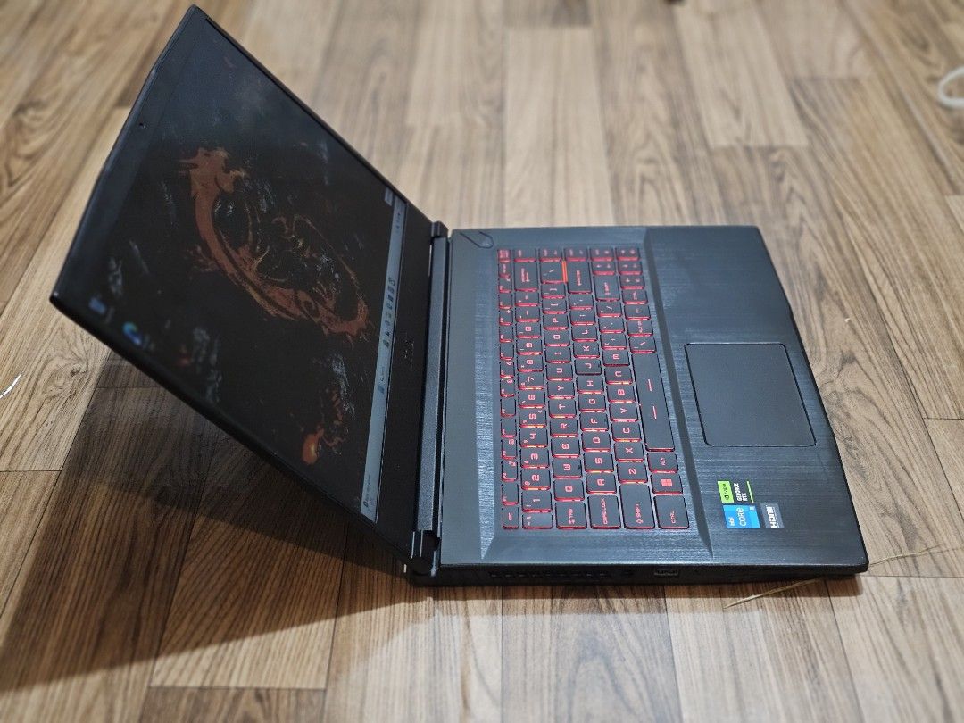 MSI Gaming Laptop (Category: Laptops & Notebooks) located in Quezon City. Submitted by jal_sai23 (Listing ID 1403212714, Image 3). Description: - 📌Brand new 48,000 - 📌My price 30,000 - MSi Thin GF63 12UC Gaming /12th gen - Intel Core i5-12450H (12 CPUs) 2.0GHz - Windows 11 (Genuine) - RAM 16GB DDR4 3200Mhz - 512GB SSD - Screen Size 15.6 inch Slim type - Graphics NVIDIA RTX3050 4GB - Original Charger - Good Battery life - actual picture posted! 