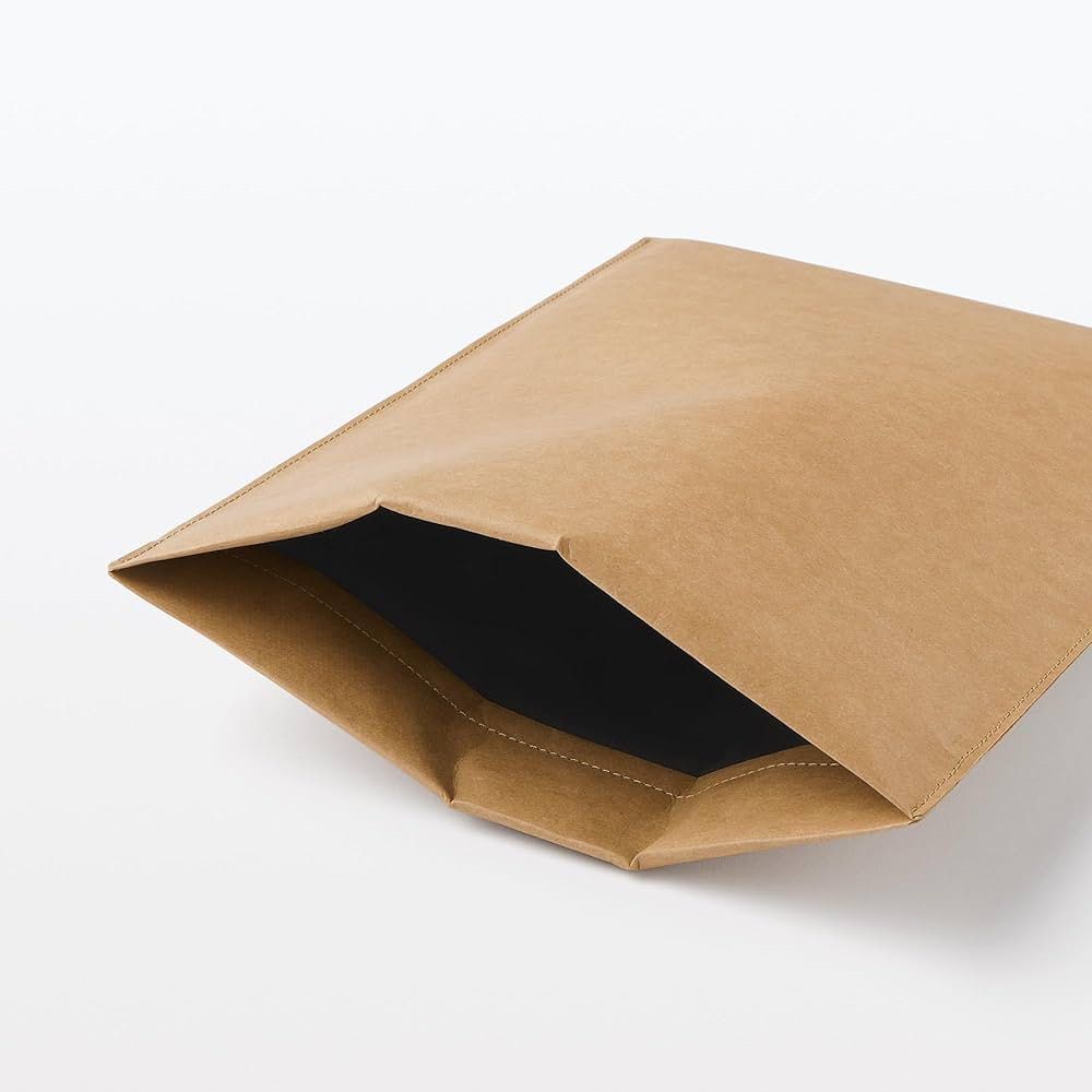 Muji Tablet Case Brown (Category: Cases & Sleeves) located in Quezon City. Submitted by fpla01 (Listing ID 1403134725, Image 2). Description: Muji tablet case - Brown color - Made of paper-like material - Brand new, in original packaging - Designed for tablets - Size: Inner Dimensions: Approx. W 6.9 x H 9.8 x D 0.3 inches (174 x 251) RFS : Tablet does not fit.