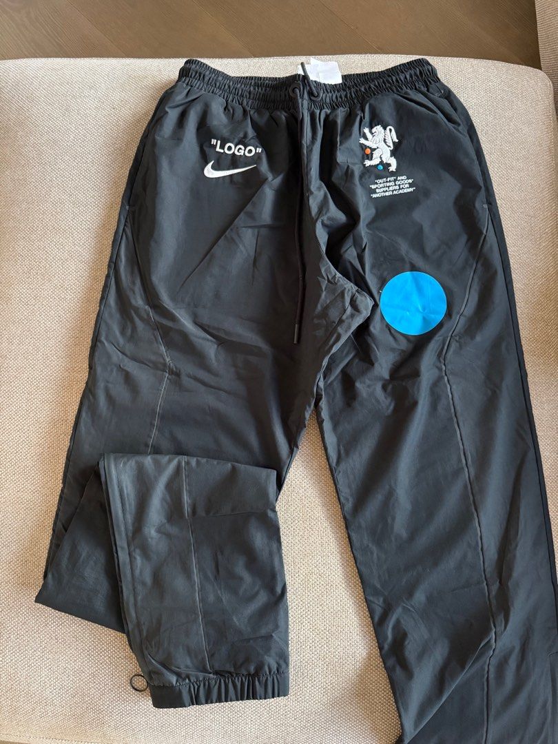 off white nike pants