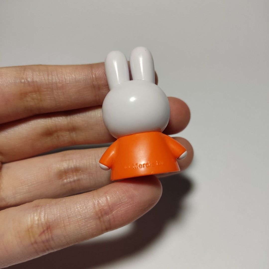 Orange Miffy Sitting Figure Mascot (Category: Plushies & Soft Toys) located in Bacoor. Submitted by kmrynl (Listing ID 1403165481, Image 3). Description: Rfs: decluttering - no issue - with merci markings MOP: Gcash/BPI/Maribank only MOD: J&T/Lalamove.