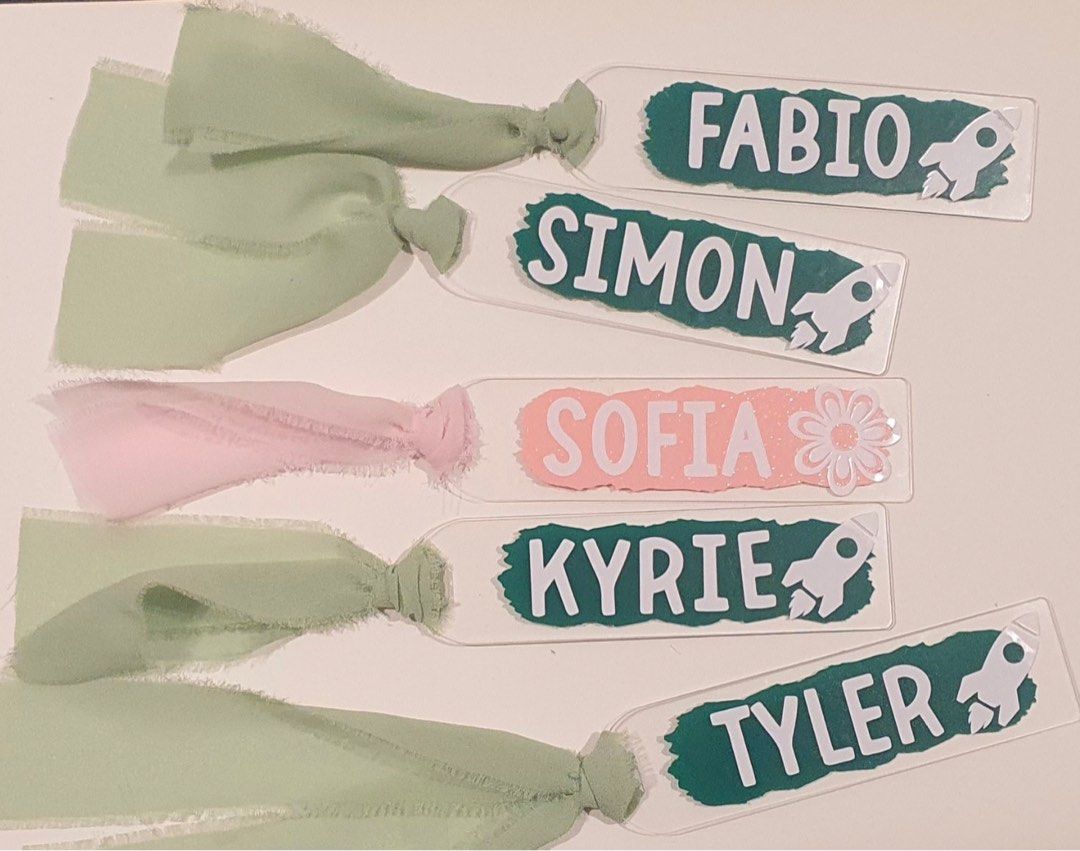 Personalized Bookmarks (Category: Storybooks) located in Cainta. Submitted by macelle (Listing ID 1403075655, Image 3). Description: We make personalized bookmarks! Lead time from 3 days to 2 weeks depending on the number of order. Ships from lower Antipolo MOP: GCash/Maya/GoTyme/Hello Money Thanks for dropping by!.