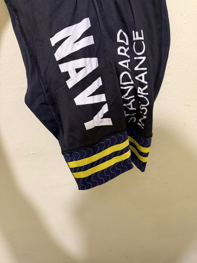 PNSI Navy Bibshort Cycling (Category: Activewear) located in Los Banos. Submitted by elbideclutter (Listing ID 1403194254, Image 2). Description: Original Philippine Navy Standard Insurance Team Bibshort Size M made by anatomic .