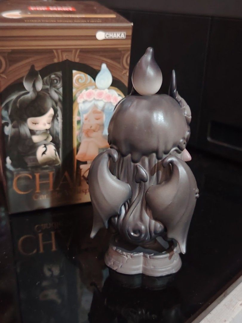 POP MART CHAKA Candle Whisper Figure (Category: Designer & Blind Box Toys) located in Manila. Submitted by veaeisleame (Listing ID 1403101089, Image 3). Description: - POP MART CHAKA Candle Whisper figure - Comes with original box and collector's card Mod: J&T or Lalamove Mop: InstaPay /Gotyme /Gcash .