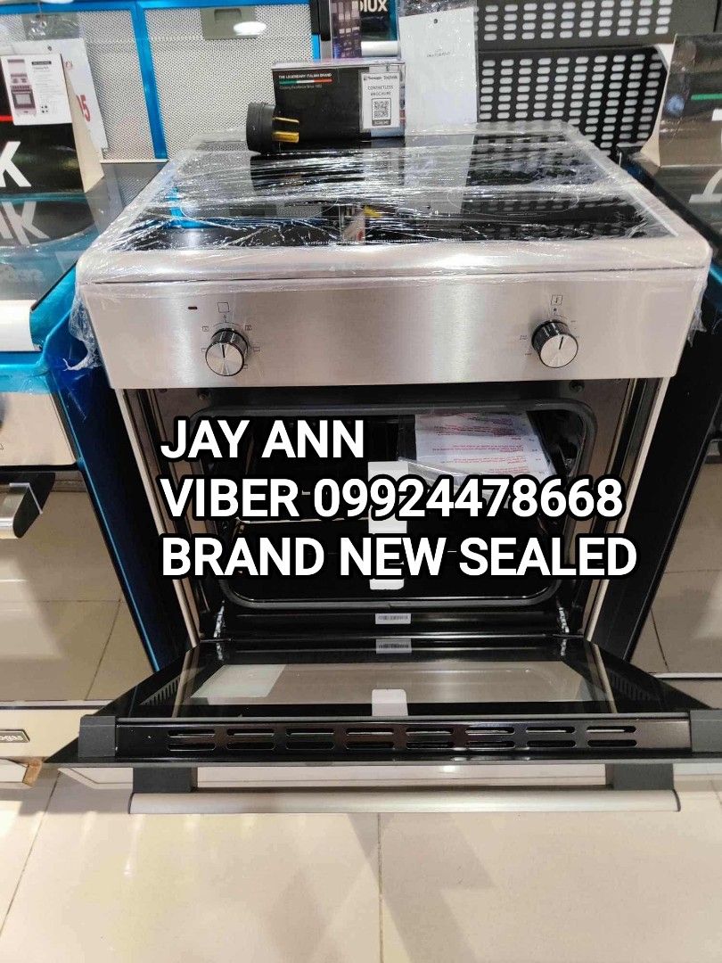 ✅TECKNOGAS ALL INDUCTION COOKING RANGE BRAND NEW SEALED (Category: Ovens & Toasters) located in Makati City. Submitted by jayann. (Listing ID 1403182811, Image 1). Description: ✅TECKNOGAS ALL INDUCTION COOKING RANGE BRAND NEW SEALED ✅MODEL TFI6004FRX 60CM CASH: 36,290 ALL INDUCTION 60 cm. Cooking Range 4 Induction Zones Stainless Steel Oven Function: Electric Multifunction Oven 6 Cooking Functions Thermostat Controlled Oven Convection Oven 56 L- 