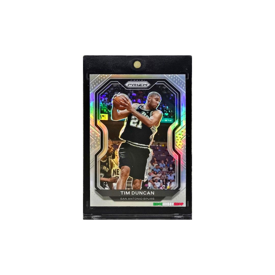 Tim Duncan NBA Basketball Cards (Category: Raw Singles) located in Quezon City. Submitted by bhozthon27 (Listing ID 1403218788, Image 3). Description: 🏆Tim Duncan🏆 The Champ Is Here Donruss - 250 High Honor Hoops - 250 Prizm Silver - 200 Old School Mosaic - 200 Winner Stays Optic Holo - 200 Finalist Prizm - 100 ▪️ Ship With Toploader ▪️Add 60 if Gusto Naka Magnetic Holder ▪️Nrmint-Mint Raw Cards Only ▪️Pls check each pic b4 dibs ▪️24hrs payment
