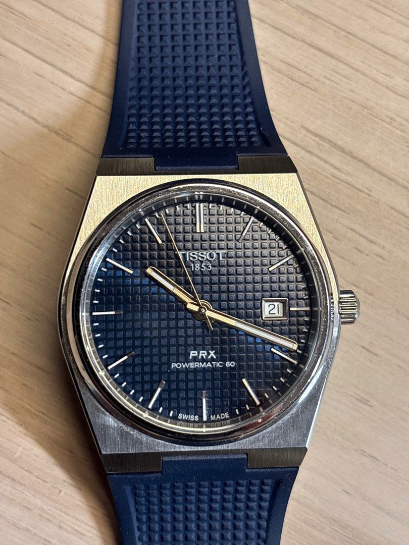 Tissot PRX Powermatic 80 Blue Dial 40mm Full Set Luxury Watches tissot-prx-powermatic-80-blue-dial-40mm-full-set-luxury-watches