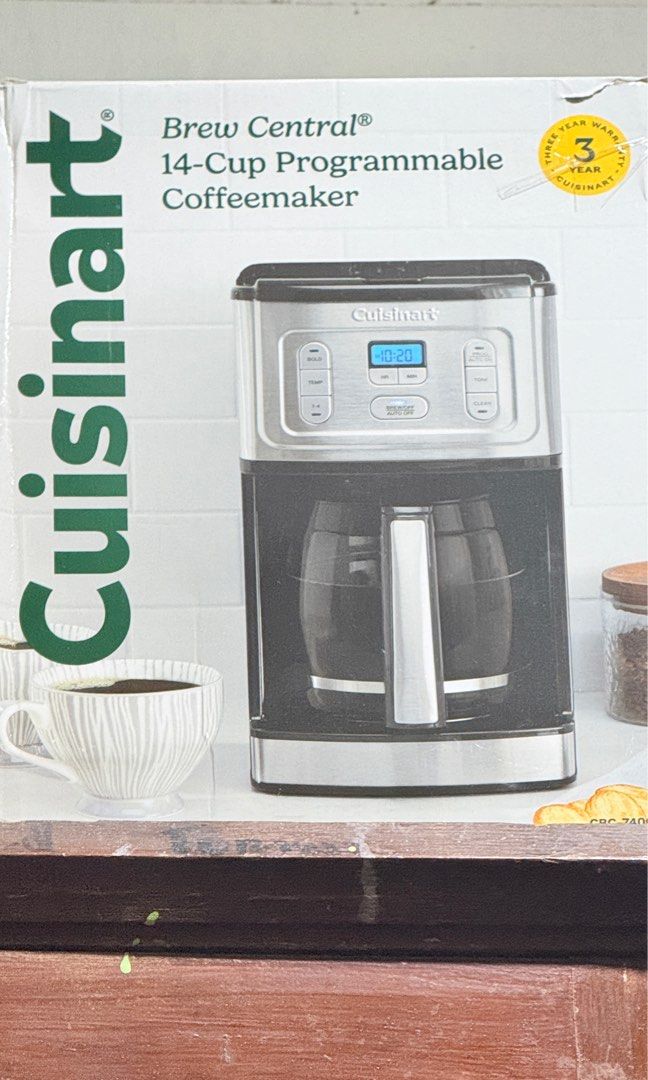 Used Cuisinart Coffee Maker (110 volts) (Category: Coffee Machines & Makers) located in Balanga. Submitted by jayfinds013 (Listing ID 1403223916, Image 1). Description: Cuisinart 14 cups coffeemaker from US (110 volts) Reason for selling: No longer have a transformer for the voltage Bought for 5500 Selling for 3000.