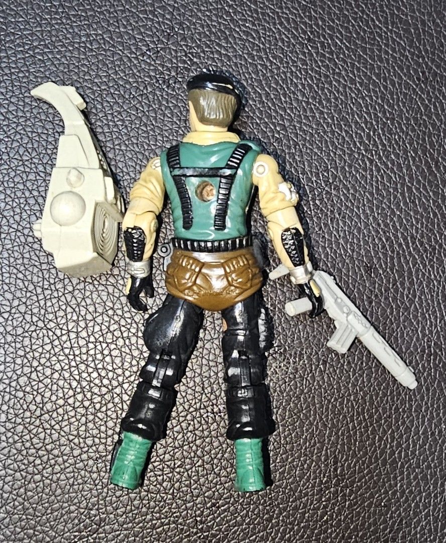 Vintage GI Joe ARAH Dial-Tone (Category: Action & Battle Toys) located in Manila. Submitted by xtn177 (Listing ID 1403207654, Image 2). Description: - Vintage G.I. Joe Dial-Tone action figure - Includes figure, rifle, and backpack - Crotch from another figure - Missing mouthpiece Can ship at owner's expense.