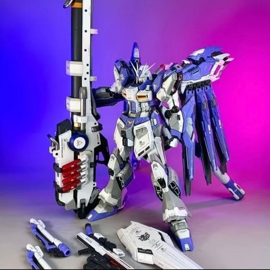 威虎VT-01 Hi-Nu Gundam 1/100 Limited Mega Bazooka Version (Non Bandai) (Category: Gundam Model Kits) located in Singapore. Submitted by toys_n_games (Listing ID 1403102430, Image 1). Description: - Brand new VT-01 Hi-Nu Gundam (non Bandai) - Limited Edition version comprises metal die cast frame and mega bazooka launcher. WOW! - Out of print and very rare. Get yours now! - Featuring intricate details and extreme move ability for limitless posture. 