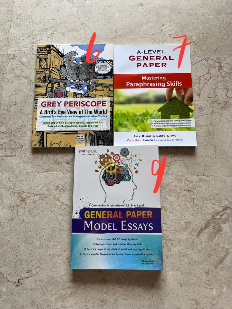 General Paper Model Al Wrapped A-Level General Paper Model Essays and Skills Handbooks ...