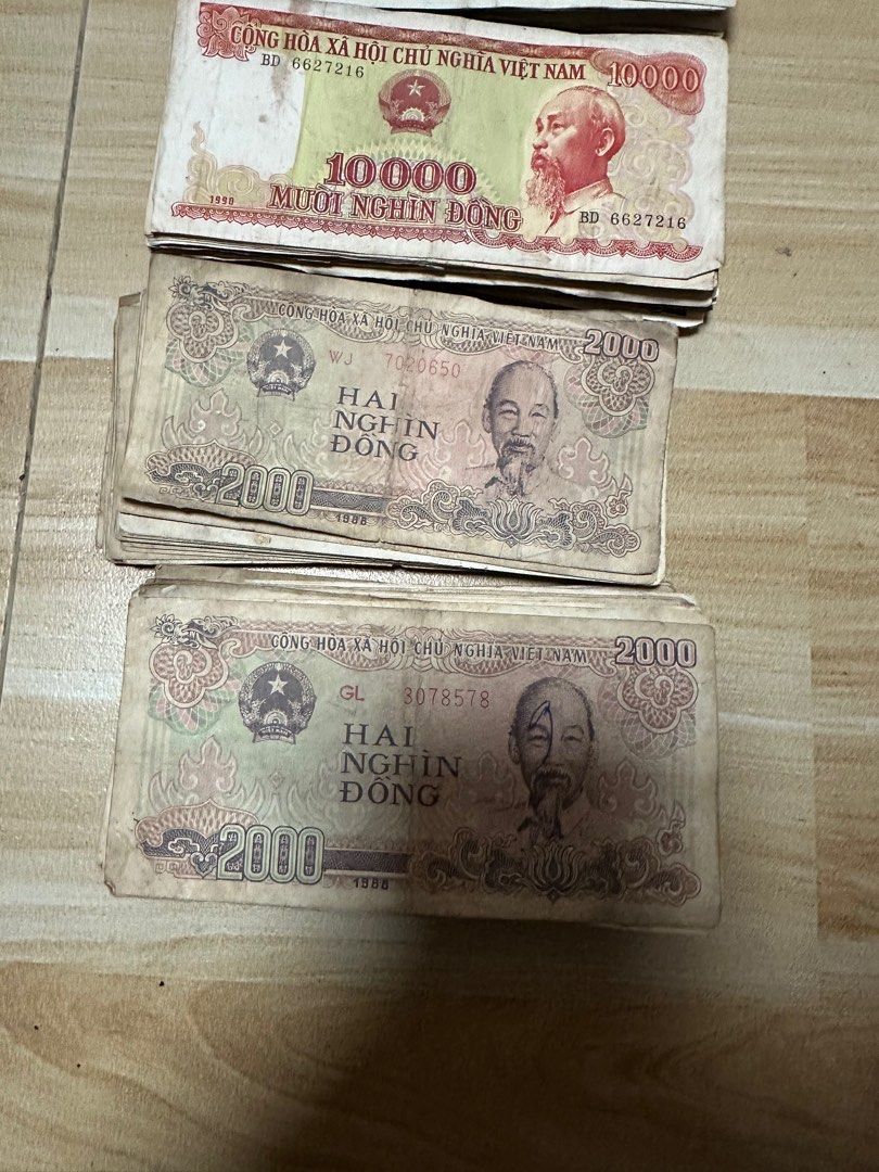 越南盾（面值1670000）, 興趣及遊戲, 收藏品及紀念品, 錢幣- Carousell